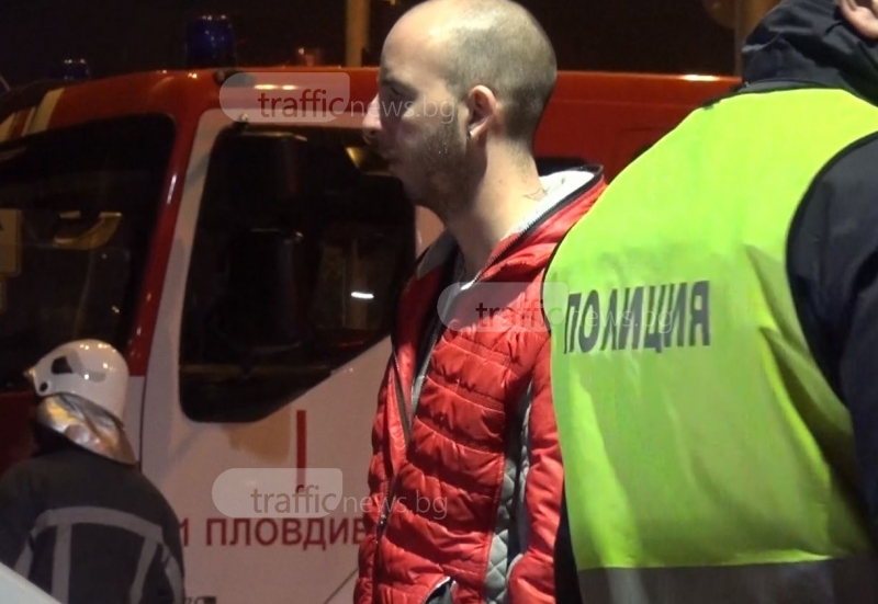 Ето го пияния водач с 1,6 промила, който прати трима в болница в Пловдив СНИМКИ+ВИДЕО